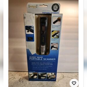 VuPoint Magic Wand Portable Scanner NWB